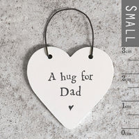 Heart Sign | A Hug For Dad