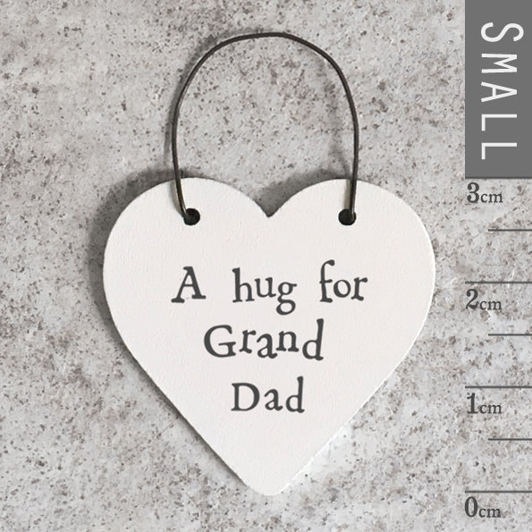 Heart Sign | Hug for Grandad