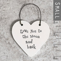 Heart Sign | Moon and Back