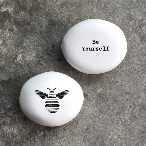 Porcelain Pebble | Be Yourself