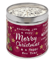 Candle | Merry Christmas & Happy New Year