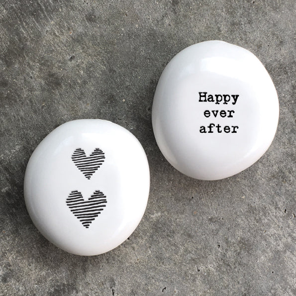 Porcelain Pebble | Happy Ever After