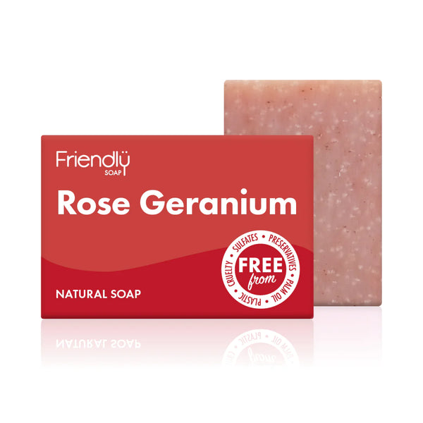Soap Bar | Rose Geranium Friendly Soap