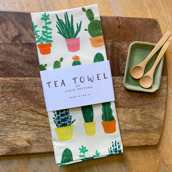 Succulent Tea Towel | Hello Meiying