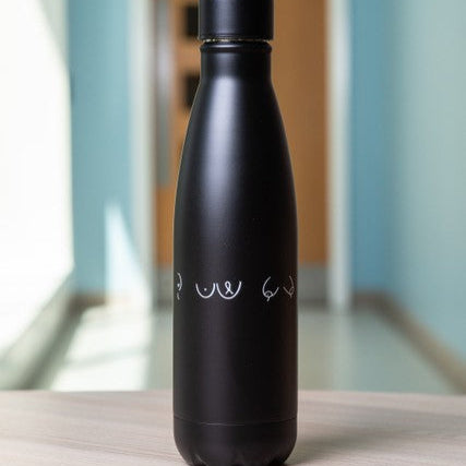 Boob Sketches Bottle | Prevent Breast Cancer