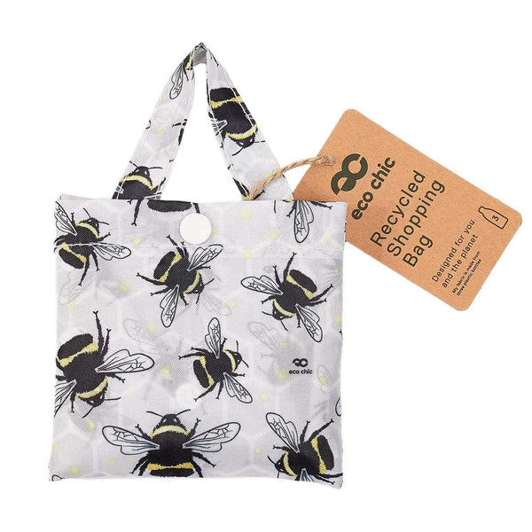 Shopping Bag | Grey Bumble Bee