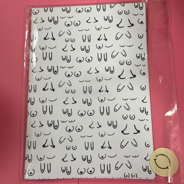 Wrapping Paper | Boob Design
